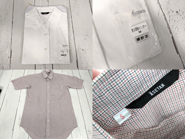 w24 東京都 宝仙学園高校 半袖カッターシャツ+ニットベスト+夏服スカート/yt4043【2JXER】