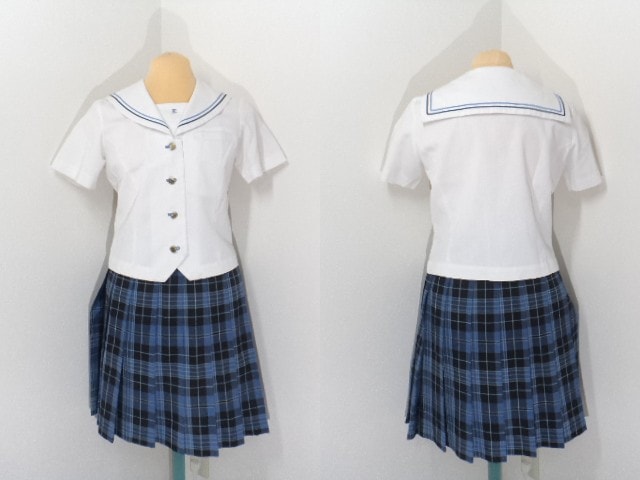 d46 愛知県 栄徳高校 夏服上下 ブレザー+スカート+体操服ジャージ