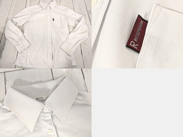 c37 京都府 立命館宇治高校 長袖シャツ+ウインドブレイカー上下セット/yt4721【5CJF】