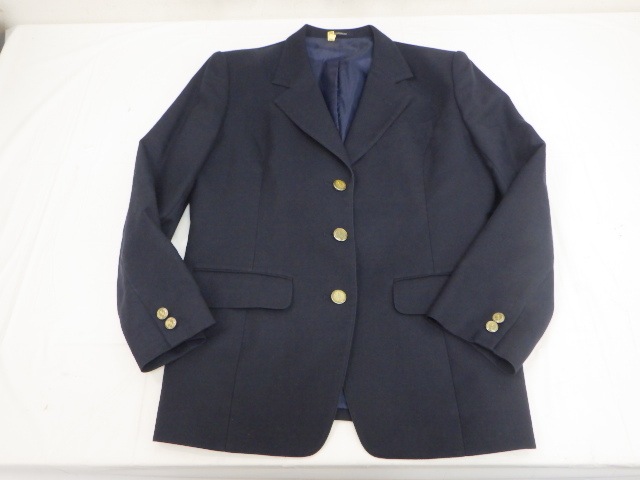 U44 愛知県立南陽高校 ブレザー+長袖シャツ+冬服スカート+リボン 