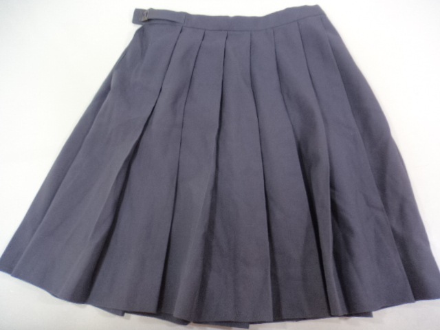 T285 熊本県有明高等学校 冬服ブレザー+スカート+リボン/yt0263【9HKE 