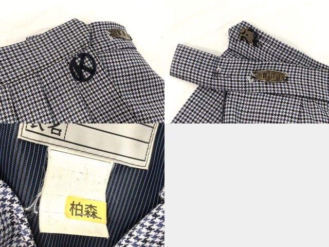 m44 中学校?? 高校?? ブレザー+冬服スカート/yt3118【6DKV】