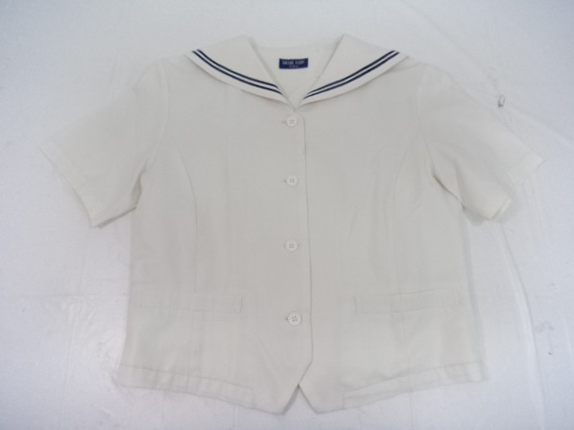 H22 愛知県 桜花学園高校 夏服セーラー服 サイズMT+スカート