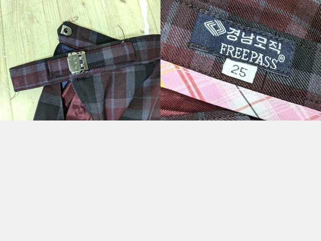 q80 韓国 女子高生 コスプレ ベスト+スカート/yt3747【3LWC】