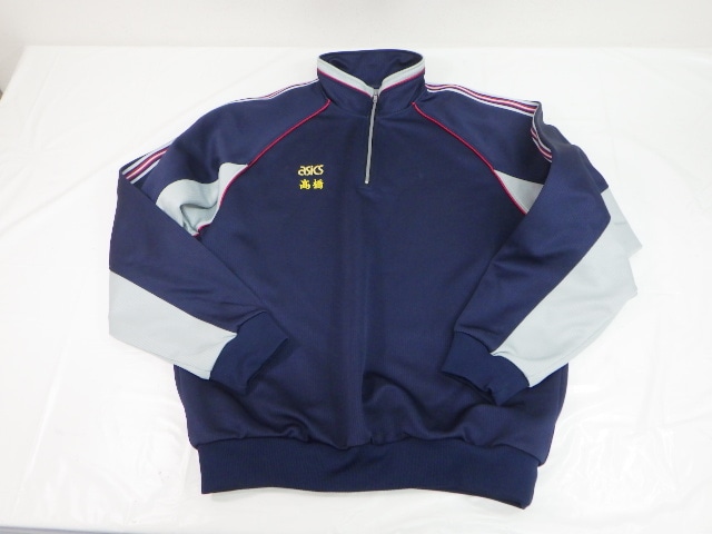 b46 三島西中学校?? 高校?? 体操服 体操着ジャージ上下セット+ハーフ