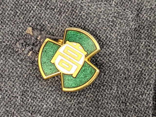 h31 京都府立落西高校 旧モデル 校章付きブレザー+半袖シャツ+冬服・夏服スカート/yt2432【5KFG】