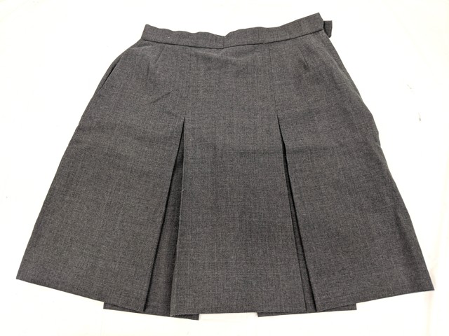 h31 京都府立落西高校 旧モデル 校章付きブレザー+半袖シャツ+冬服・夏服スカート/yt2432【5KFG】