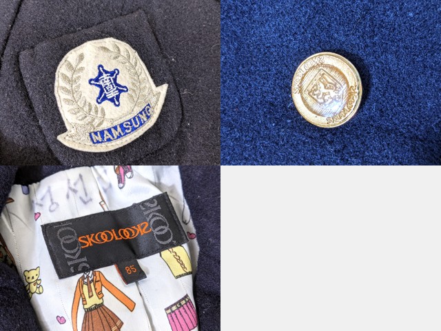 q80 韓国 女子高生 コスプレ ブレザー+夏服ブラウス+スカート+ループタイ/yt3750【3PSV】