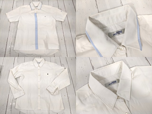 T2224 千葉県 八千代松陰高等学校 ブレザー+カーデガン+夏服・冬服スカート+リボン+ローファー/yt4155【22JED】