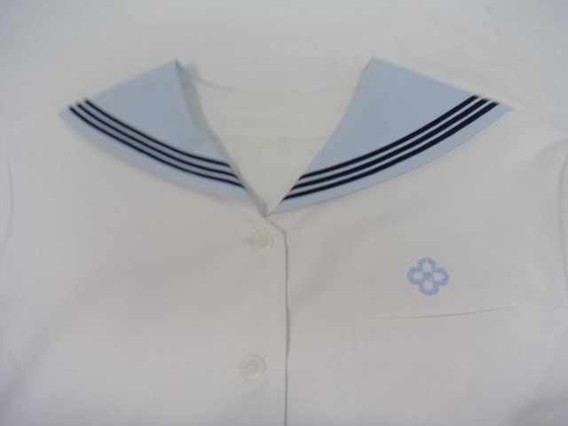 O79 長崎県長崎市活水高等学校 夏 中間服 セーラー 上 長袖 Ss044 5eok 女子制服 高校 中古 中古学生服の専門店 A 制服店 Com