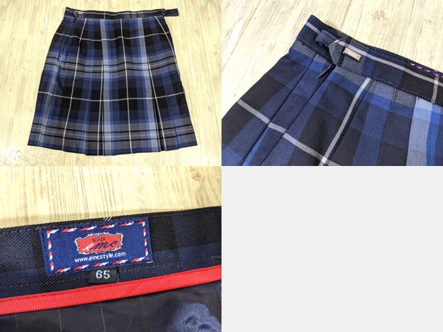 q80 韓国 女子高生 コスプレ ベスト+スカート×4点/yt3751【3PSV】