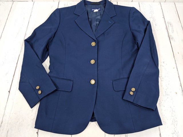 T2224 千葉市立稲毛高校 ブレザー+半袖・長袖カッターシャツ+ニットベスト+夏服・冬服スカート+ネクタイ/yt4156【3XNFV】