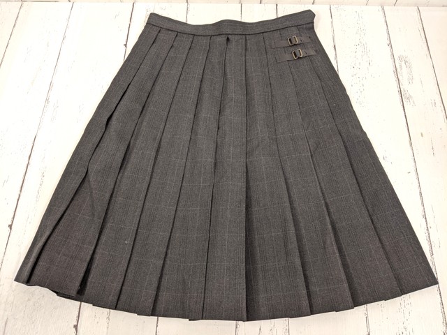 T2224 千葉市立稲毛高校 ブレザー+半袖・長袖カッターシャツ+ニットベスト+夏服・冬服スカート+ネクタイ/yt4156【3XNFV】