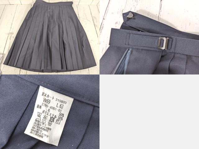 中学校 制服 夏服 スカート 女子中学生制服・ブレザー・セーラー服・スカート通販｜中古学生