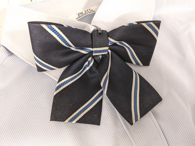 c91 鹿児島県 鹿児島高校 校章付きブレザー+ニットベスト+夏服セーラー服+長袖シャツ+冬服スカート+リボン/yt4832【3WOPC】