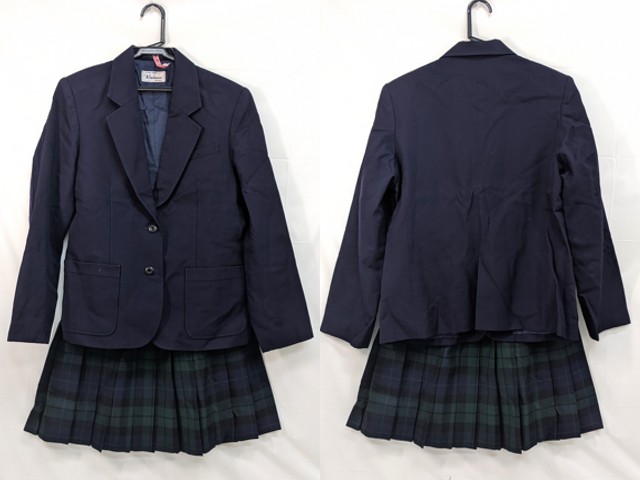m44 中学校?? 高校?? ブレザー+冬服スカート/yt3125【3RLB】