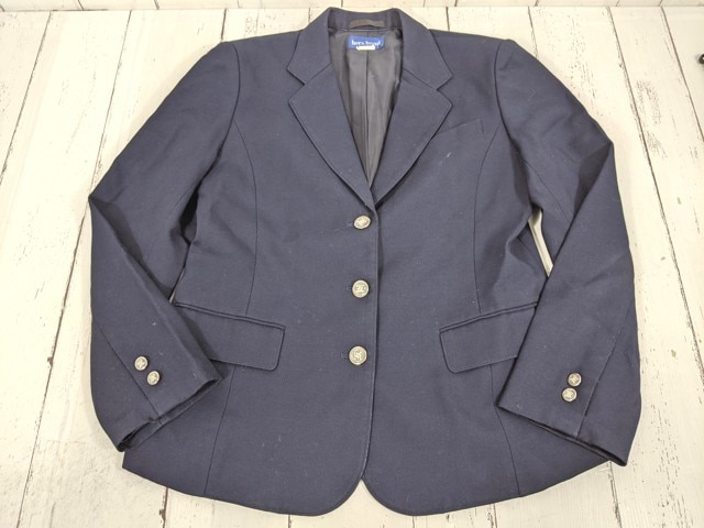 T2182 岐阜県 可児高校 ブレザー+夏服スカート+ネクタイ/yt4258【1HECB】