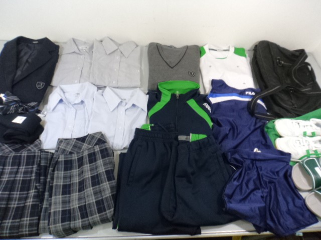 D06/大阪夕陽丘学園高等学校□ブレザー制服 洗濯済み/11og600【7zgdk】 | 女子制服,高校,セット | 中古学生服の専門店「A-制服 店.com」