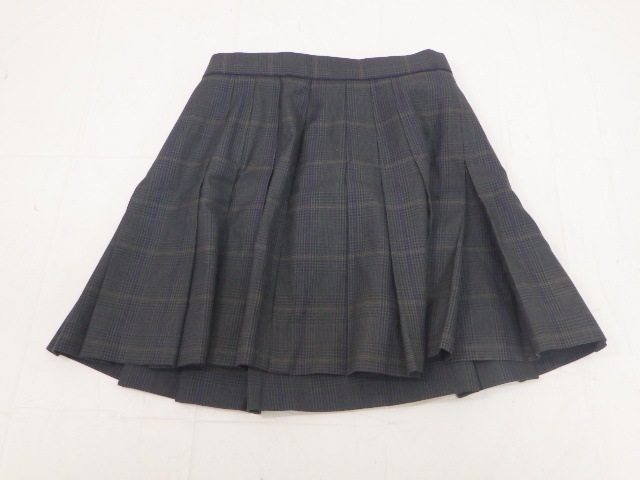 e32 挟山経済高校 ブレザー160+長袖シャツ+セーター+冬服スカート/yt2058【25HF】