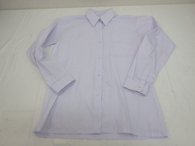 e32 挟山経済高校 ブレザー160+長袖シャツ+セーター+冬服スカート/yt2058【25HF】