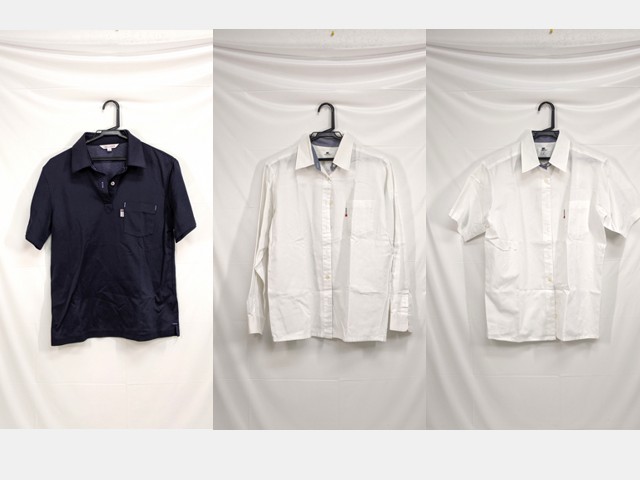 j04 東京都 貞静高校 半袖・長袖シャツ+半袖ポロシャツ/yt2537【2XKE】