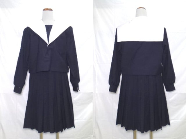愛知県立旭丘高等学校 女子制服 セーラー服（2点 北海道 北海道