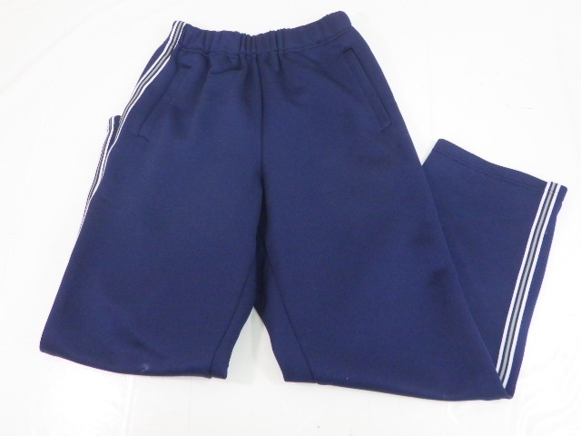 b46 土居中学校 体操服 体操着 長袖ジャージ上下セット/yt1662【7AL】