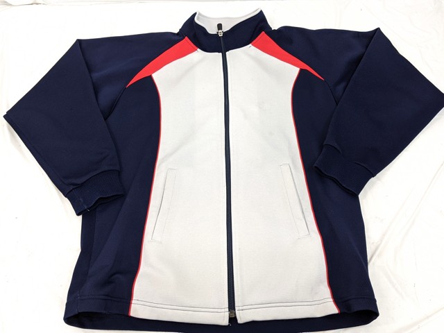 j04 愛国学園高校 長袖シャツ×2点+体操服 体操着 長袖ジャージ上下/yt2538【2XKE】