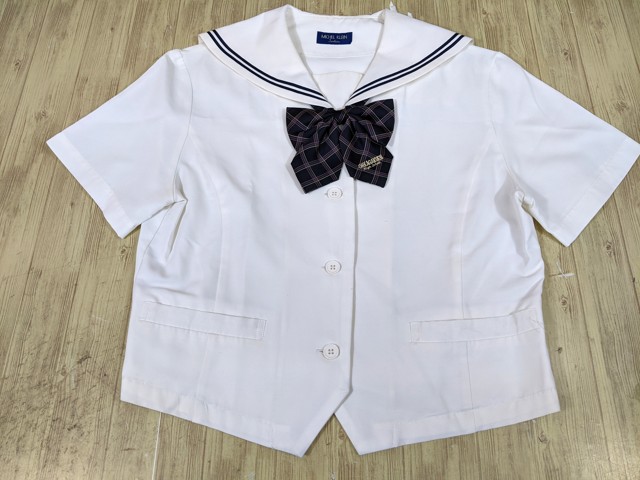最終セール❗貴重❗1988年　PL学園春夏連覇時サイン色紙　PL学園&天理高校 G97 愛知県 桜花学園高校 夏服セーラー服+夏服スカート+リボン