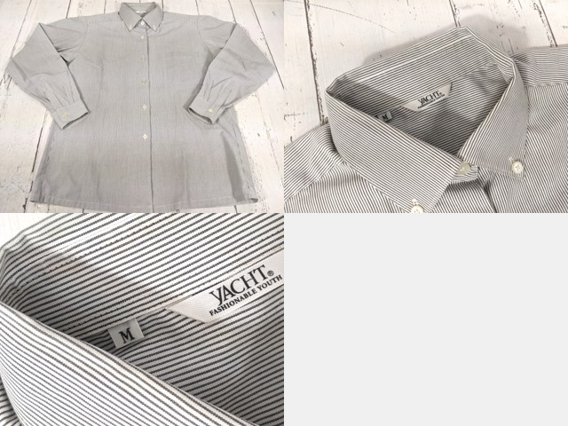 i49 福島県 平商業高校 夏服ブラウス+カッターシャツ+夏服スカート+リボン/yt7005