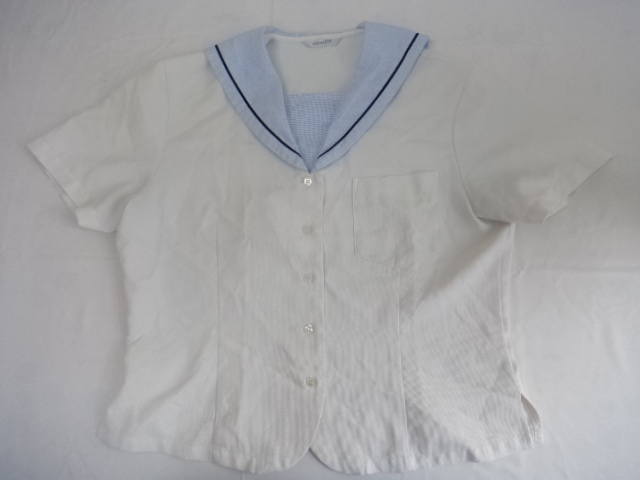 M196 私立水戸女子高等学校 夏服 半袖セーラー上着のみ M Og0249 4axf すべての商品 中古学生服の専門店 A 制服店 Com