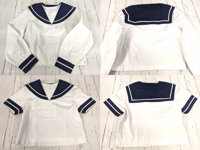 セーラー服 冬服夏服セット　sima様 W23 愛知県 日進西中学校 夏服・冬服セーラー服+冬服スカート