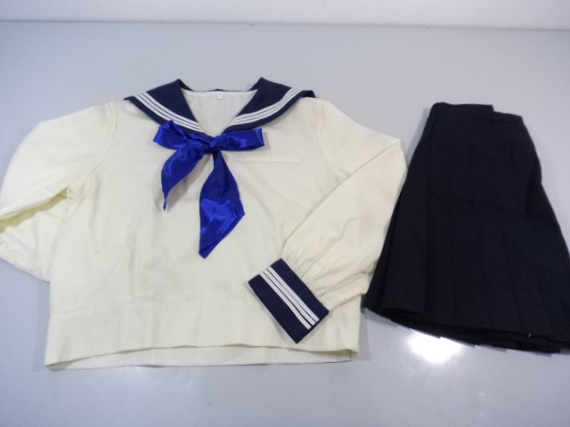 B81/東京女学館高等学校□レプリカ制服 セーラー服M/11og510【39dk