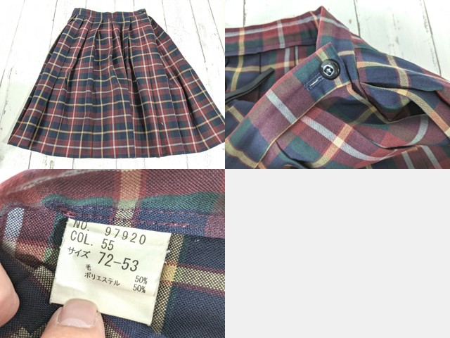 c97 京都府 大谷中学高校 ブレザー+カーデガン+長袖シャツ+夏服・冬服スカート+ネクタイ/yt4839【25WLC】