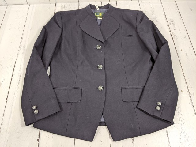 x08 京都府 京都文教高校 ブレザー+セーター+半袖シャツ+冬服スカート+ネクタイ/yt4066【18XKD】