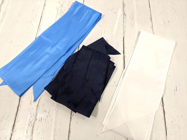 T2218 高知県 高知高校 冬服・中間服セーラー服+冬服スカート+スカーフ/yt4167【15CRF】