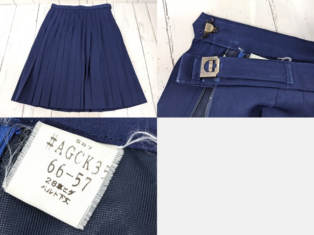 T2218 高知県 高知高校 冬服・中間服セーラー服+冬服スカート+