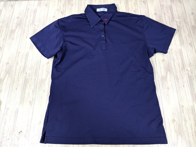 o05 山梨学院高校 夏服ブラウス+半袖ポロシャツ+夏服スカート+リボン