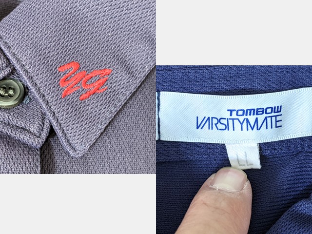 o05 山梨学院高校 夏服ブラウス+半袖ポロシャツ+夏服スカート+リボン