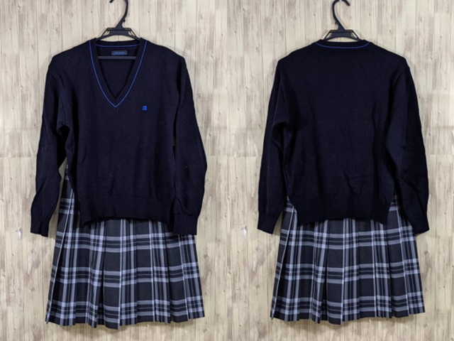 誠英　冬服　セーター　制服 在庫一掃 スクールセーター 女子 秋 冬 制服 中学生 高校生 学生服