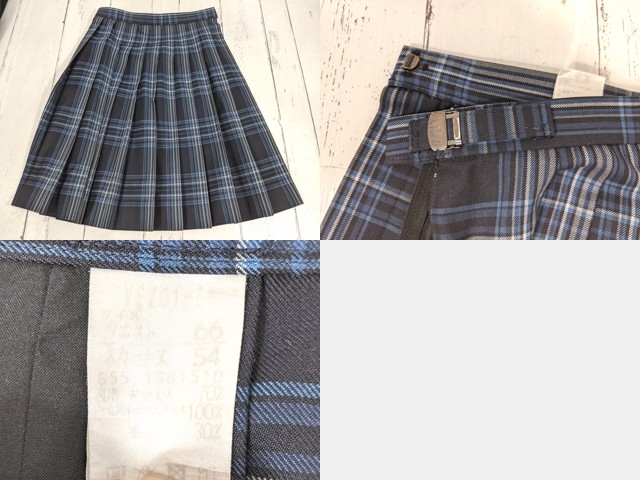 y77 京都府 成章高校 ブレザー+長袖シャツ+夏服・冬服スカート+リボン/yt4306【3KECS】