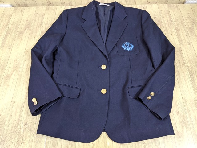 p67 京都 醍醐中学校 ブレザー+夏服/冬服スカート/yt3466【1KWRC】