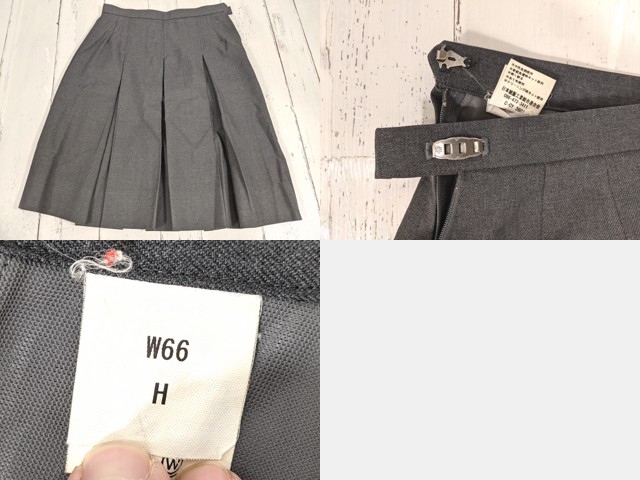 y77 京都府 洛南中学校 ブレザー+夏服・冬服スカート/yt4308【7XJE】