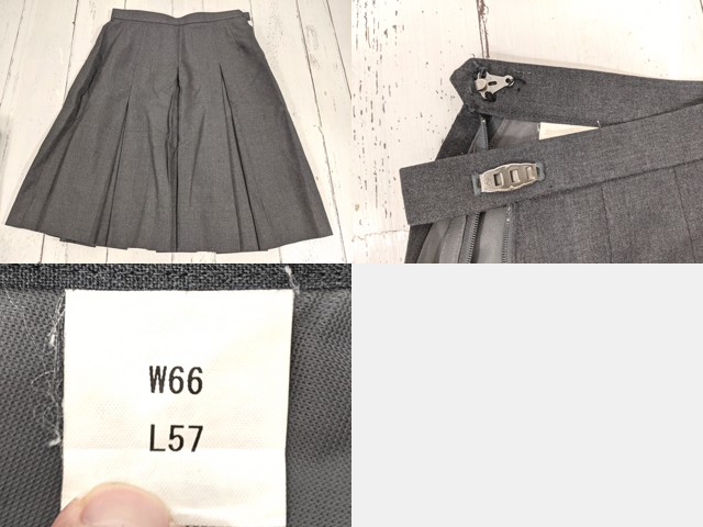 y77 京都府 洛南中学校 ブレザー+夏服・冬服スカート/yt4308【7XJE】