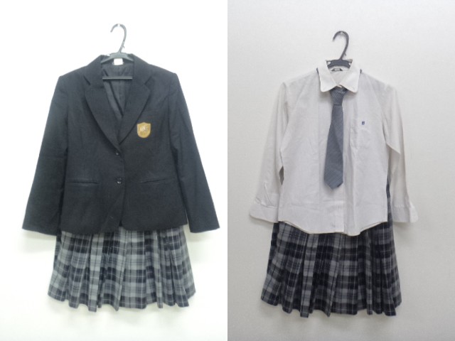 r81 大阪市立咲くやこの花高等学校 ブレザーLTサイズ+スカート+長袖