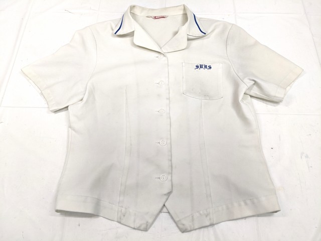 f92 聖心ウルスラ学園高校 夏服セーラー服+長袖シャツ+ニットベスト+夏服スカート/yt2248【11WOS】