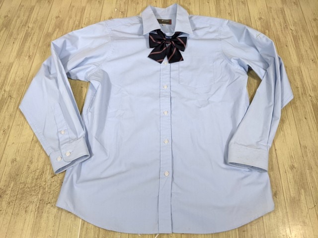 H23 愛知県 飛鳥未来高校 ブレザー+長袖シャツ+カーデガン+夏服