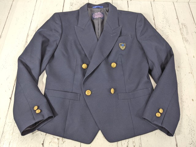 k59 千葉県 幕張総合高校 ブレザー+ベスト+夏服/冬服スカート+リボン/yt7024【28XKE】