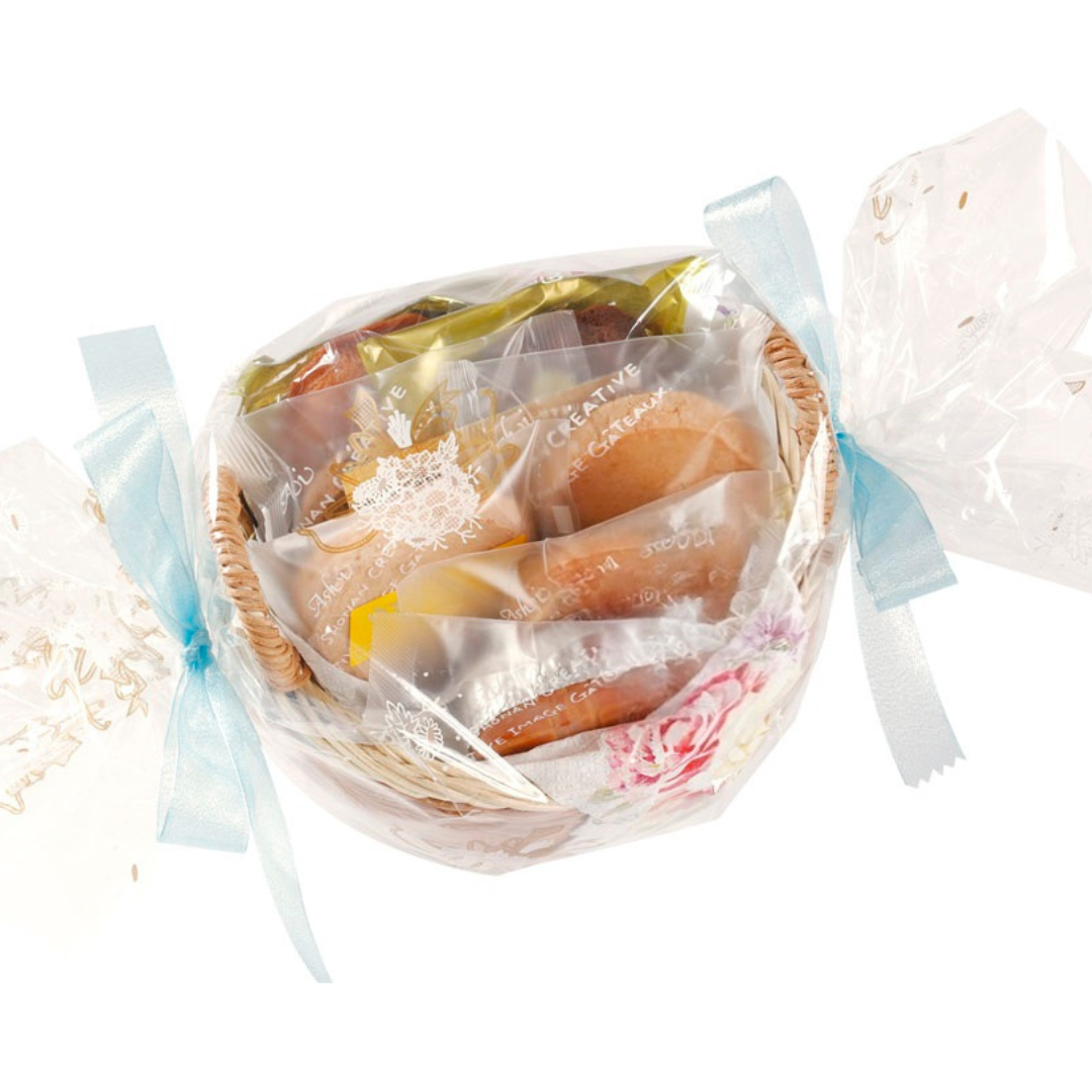 焼菓子カゴ盛りギフト 7個入