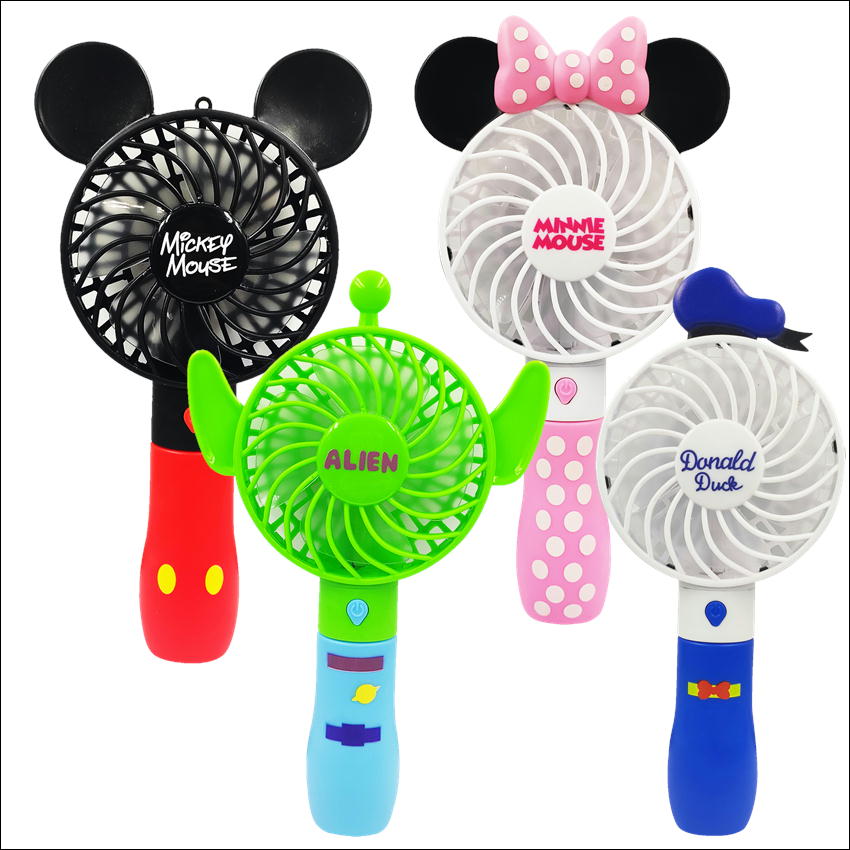 ディズニー キャラクター ハンディ扇風機2 ハンディーファン